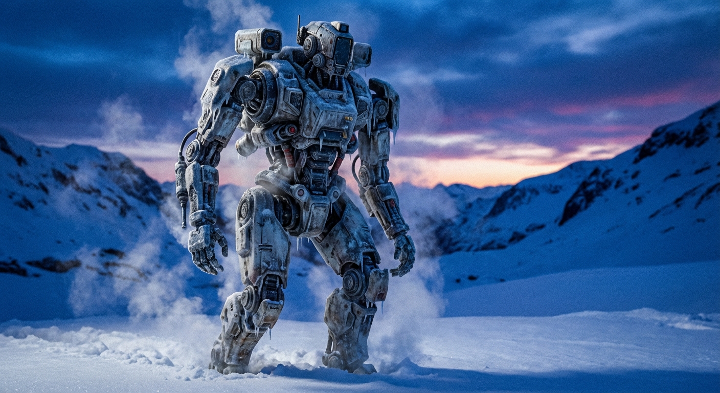 AI training voor het mkb met lessen uit een robot die 130.000 stappen zet bij -47°C